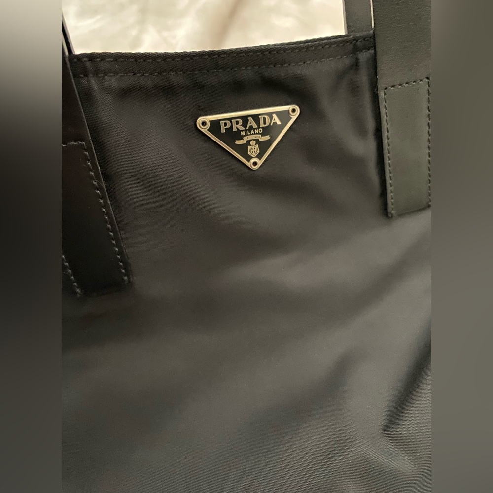 Prada Black Nylon Tote Bag - Picture 6 of 14
